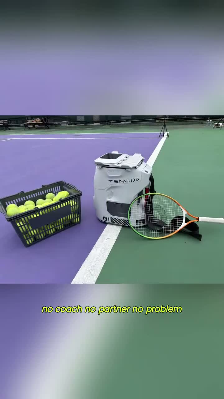 Tenniix 网球机器人实拍视频封面